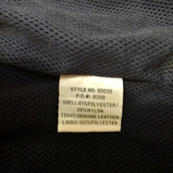 Bagatelle - Navy Blue leather jacket - Picture 4 of 8